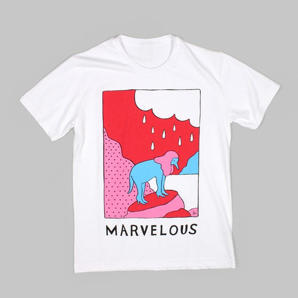 Tops - ROCKWELL BY PARRA MARVELOUS TEE WHITE